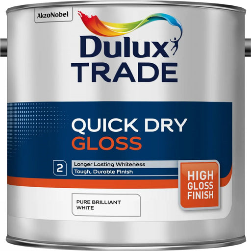 Dulux Trade Quick Dry Gloss Brilliant White