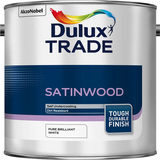 Dulux Trade Satinwood Pure Brilliant White