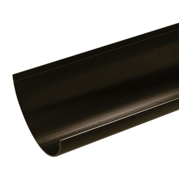Black Commercial Gutter 170mm (4m Length)