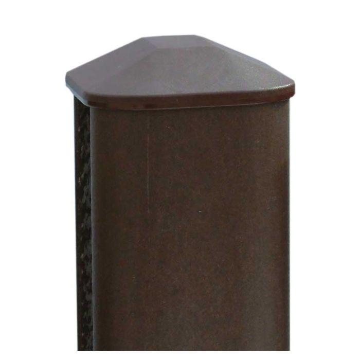 Walnut Eco Fence Panel Post