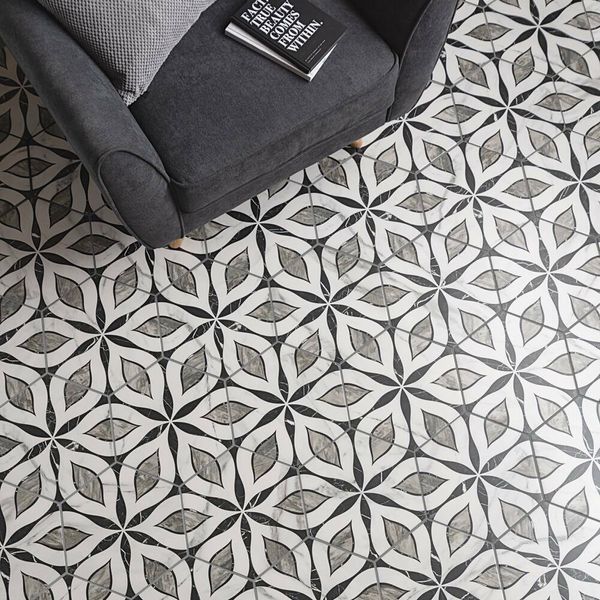 Sample - Elazig Hexagon Decor Tile - 285x330 - Sample Tile