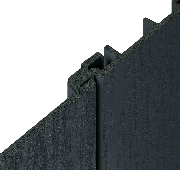 Anthracite Grey Vertical Coastline Composite Cladding