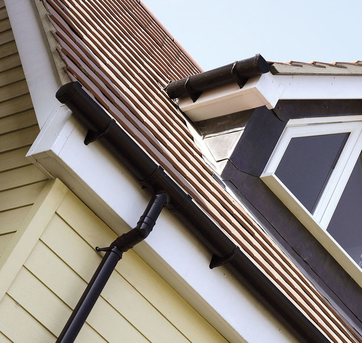 White Double Fascia Board (5m Length)