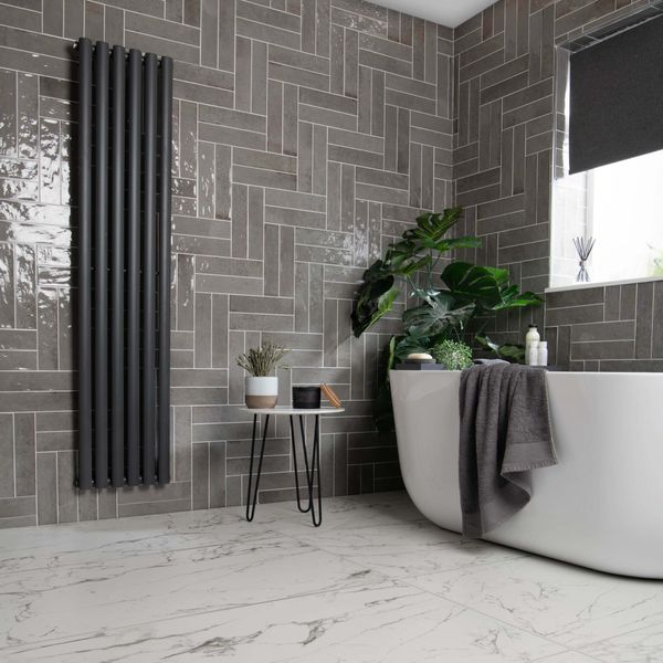 Sample - Asly Grey Tile - 300x75x10mm - Sample Tile