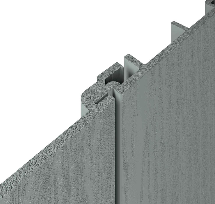 Moondust Grey Vertical Coastline Composite Cladding