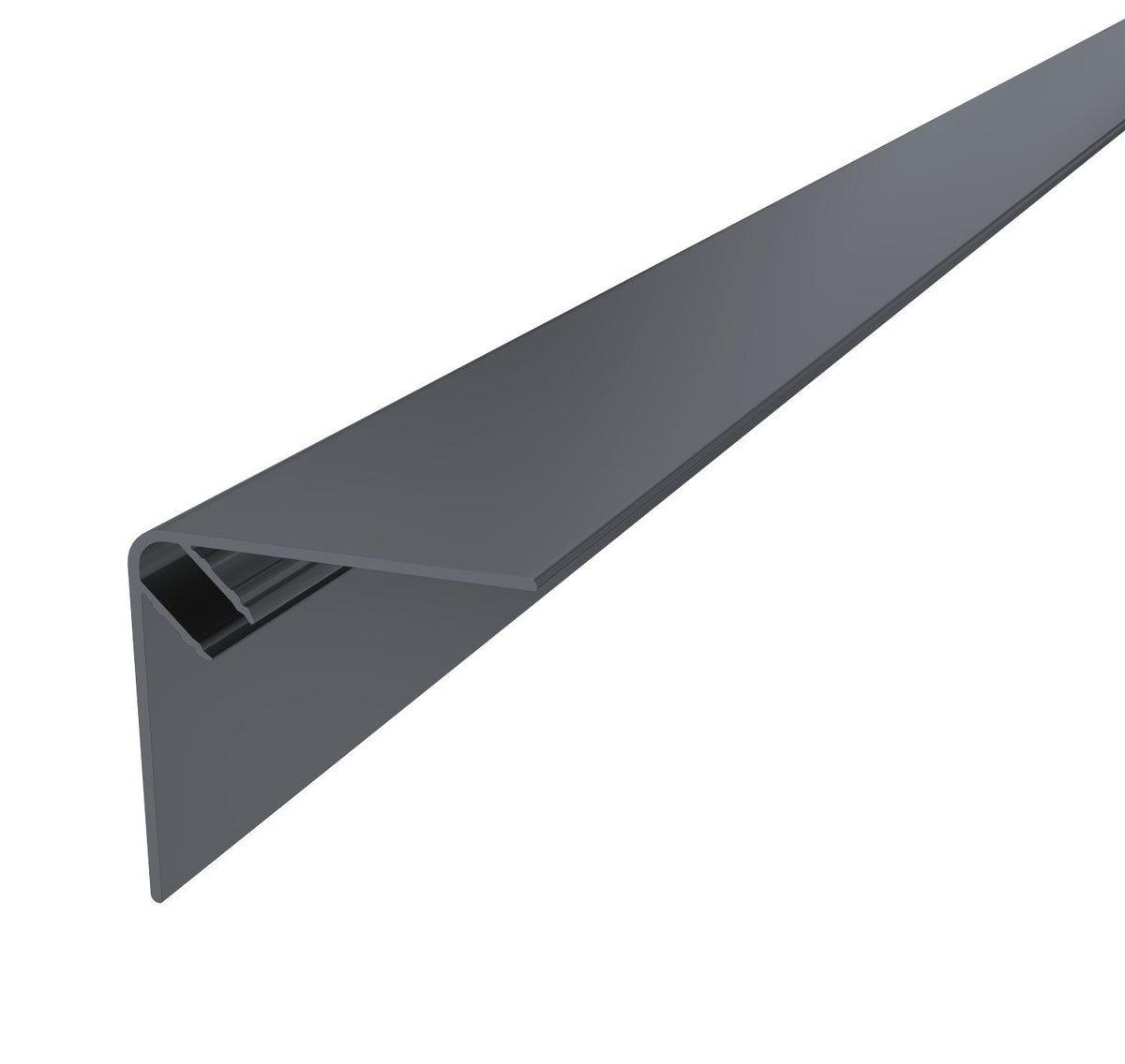 Coastline Vertical Cladding 90° External Cover Anthracite Grey 50mm (5 ...