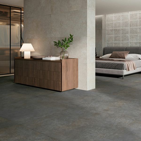 Bowness Feroe Tobacco Stone Effect -  995x995 - Individual Tile