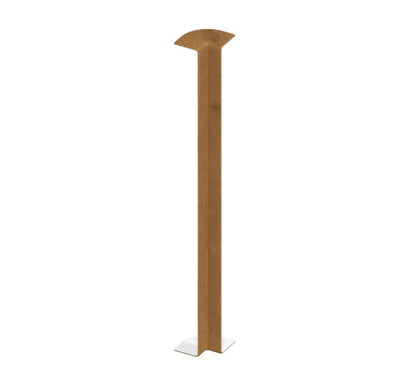 Golden Oak Fascia Double Ended Internal Corner Trim (450mm Length)