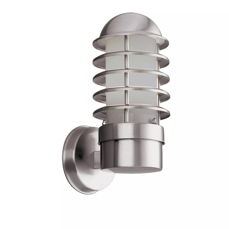 Louvre Outdoor Wall Light - Steel Metal & Polycarbonate