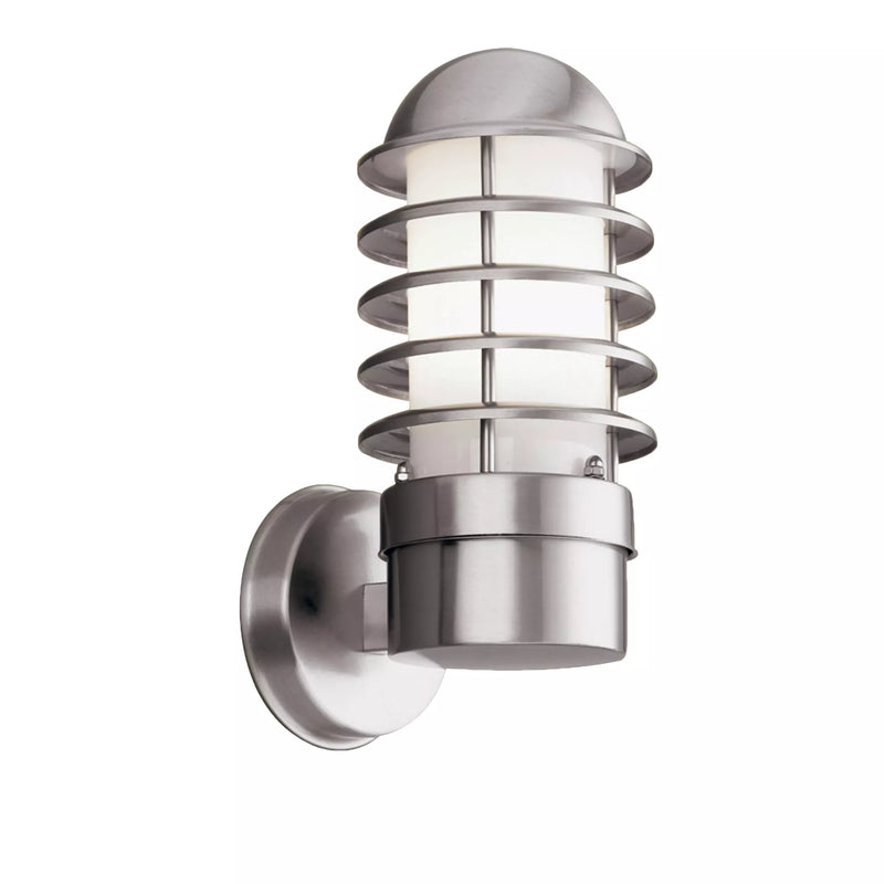 Louvre Outdoor Wall Light - Steel Metal & Polycarbonate