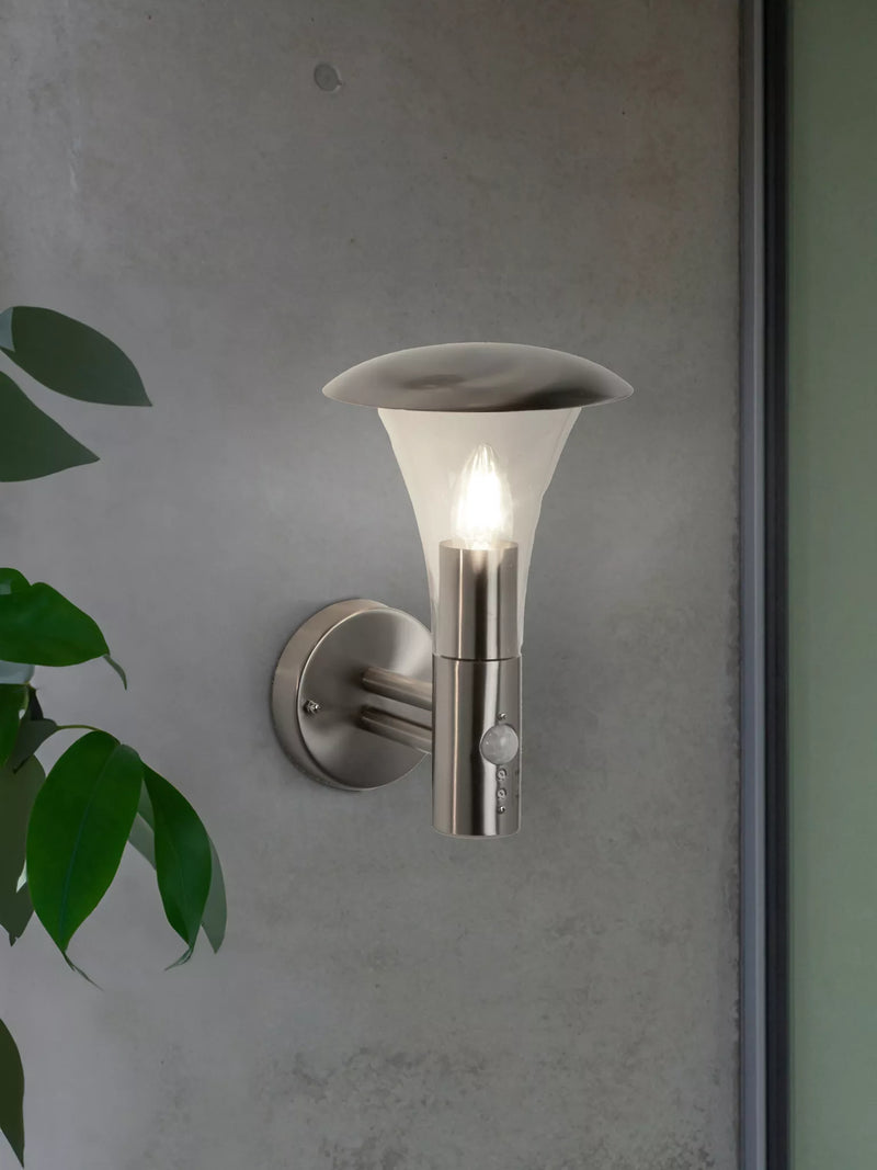 Strand Outdoor Wall Light - Stainless Steel & Polycarbonate