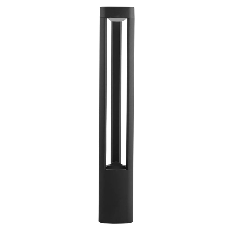 Michigan Outdoor Post - Dark Grey Metal & Polycarbonate