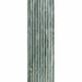 Fluted Travertino Jungle Green Decor Wall Tile - 1200x400 - Individual Tile
