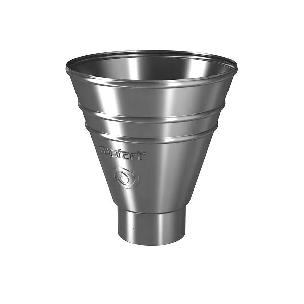 RoofArt Scandic Rainwater System - 87mm Diameter - Round Hopper