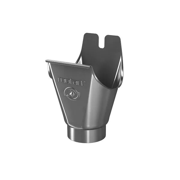 RoofArt Scandic Rainwater System - 125mm to 87mm Steel Gutter Outlet