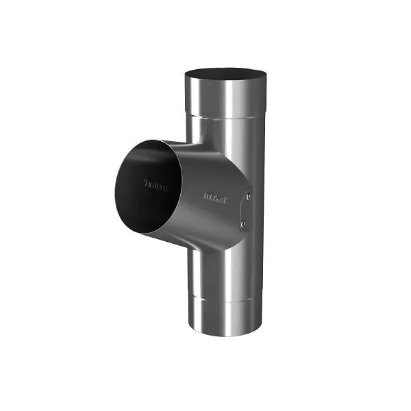 RoofArt Scandic Rainwater System - 87mm Diameter - Steel Downpipe Branch