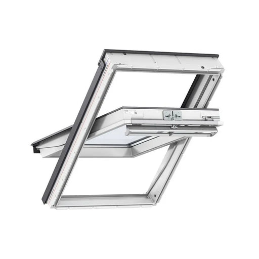 VELUX White Maintenance Free GGU CK02 Polyurethane Centre Pivot Roof Window - 55cm x 78cm