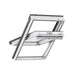 VELUX White Maintenance Free GGU CK04 Centre Pivot Roof Window - 55cm x 98cm