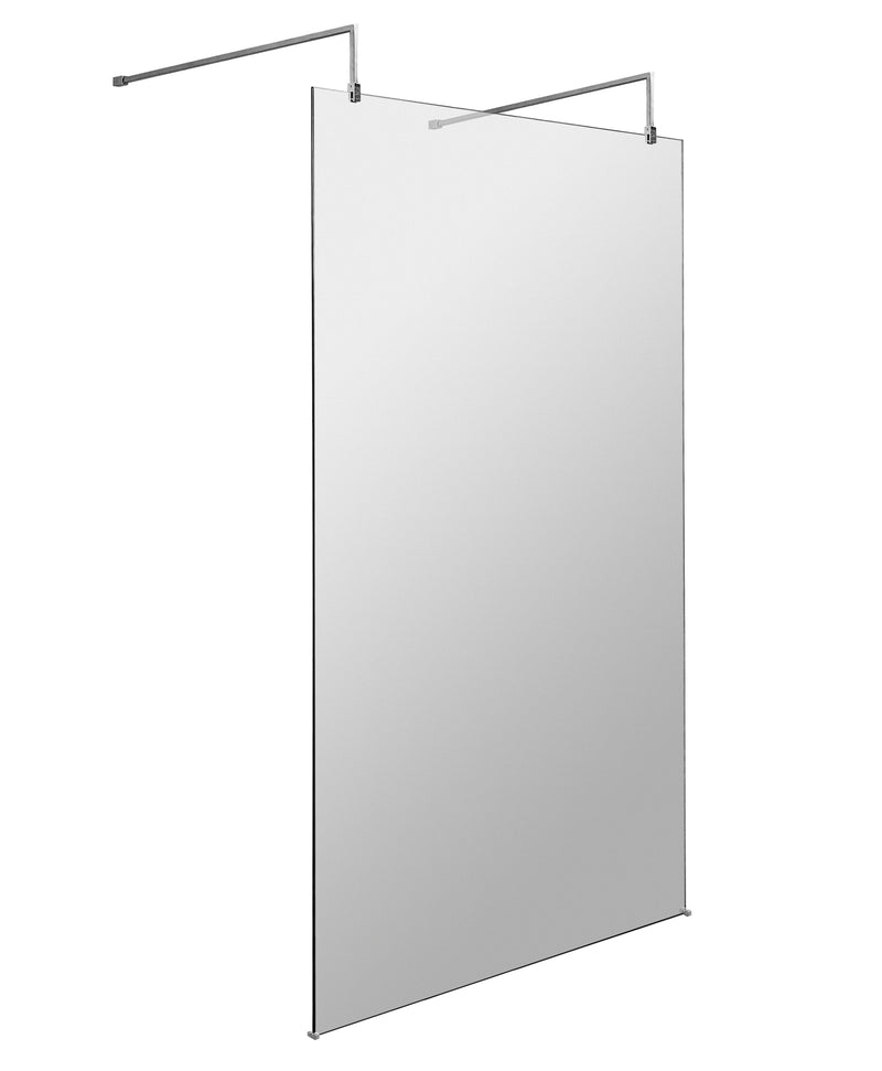 1200mm Wetroom Screen With Arms and Feet Hudson Reed