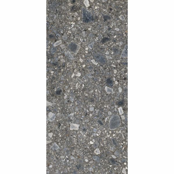 Sample - Polished Ceppo Nuovo Graphite Porcelain Tile - 1197x597 - Sample Tile