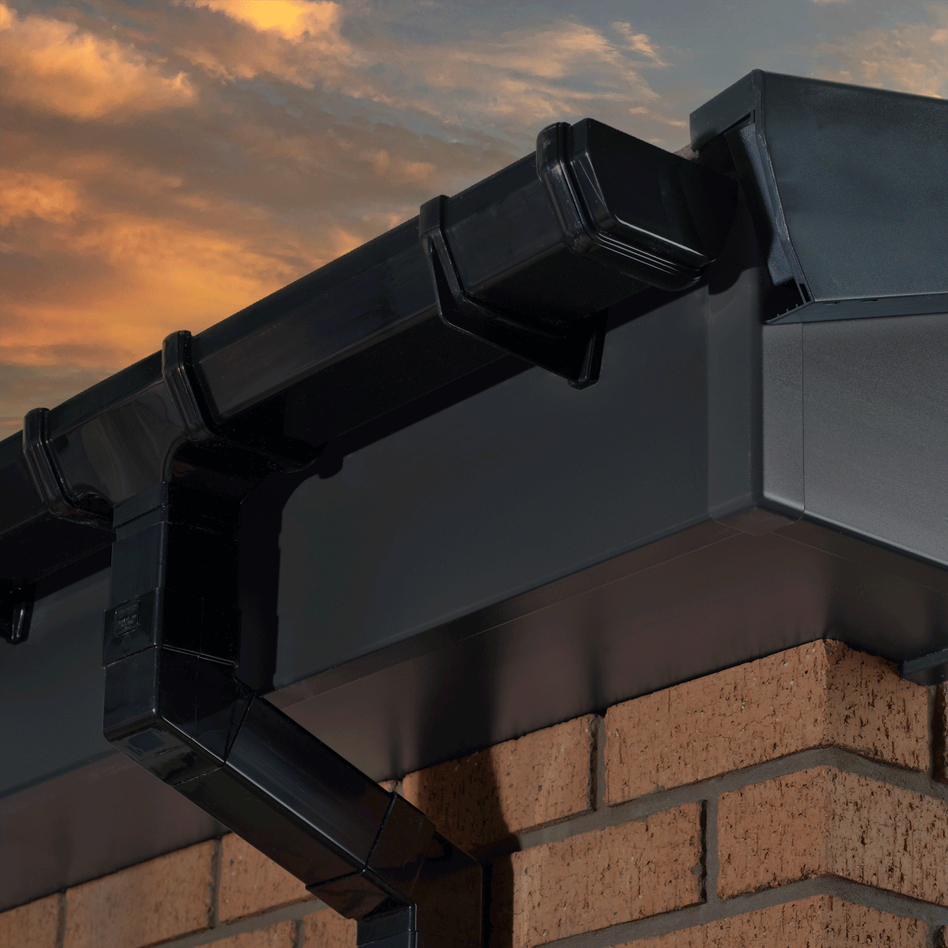 Black ash fascia and soffits