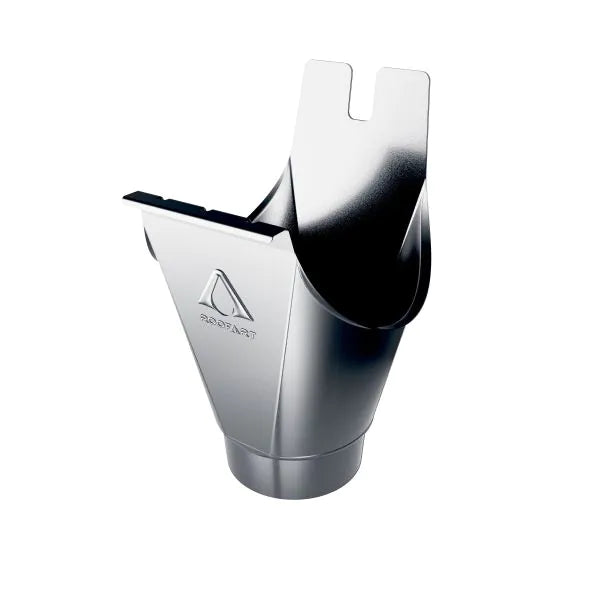 RoofArt Scandic Rainwater System - 125mm to 87mm Steel Gutter Outlet