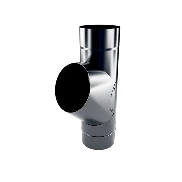 RoofArt Scandic Rainwater System - 87mm Diameter - Steel Downpipe Branch