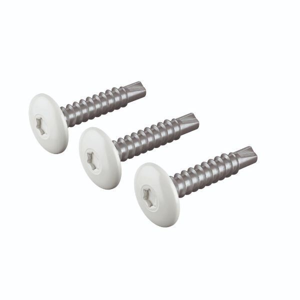 Arctic White Hardie Plank Coloured Fixing Screws