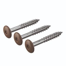 Chestnut Brown Hardie® Plank External Coated Screws