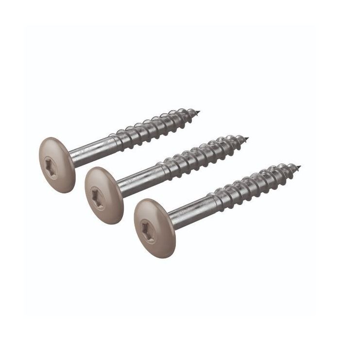 Khaki Brown Hardie® Plank External Coated Screws