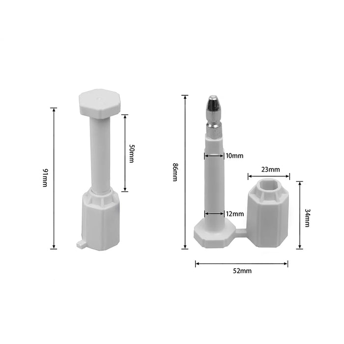 High-Security Bolt Seals for Shipping Containers - 200pcs