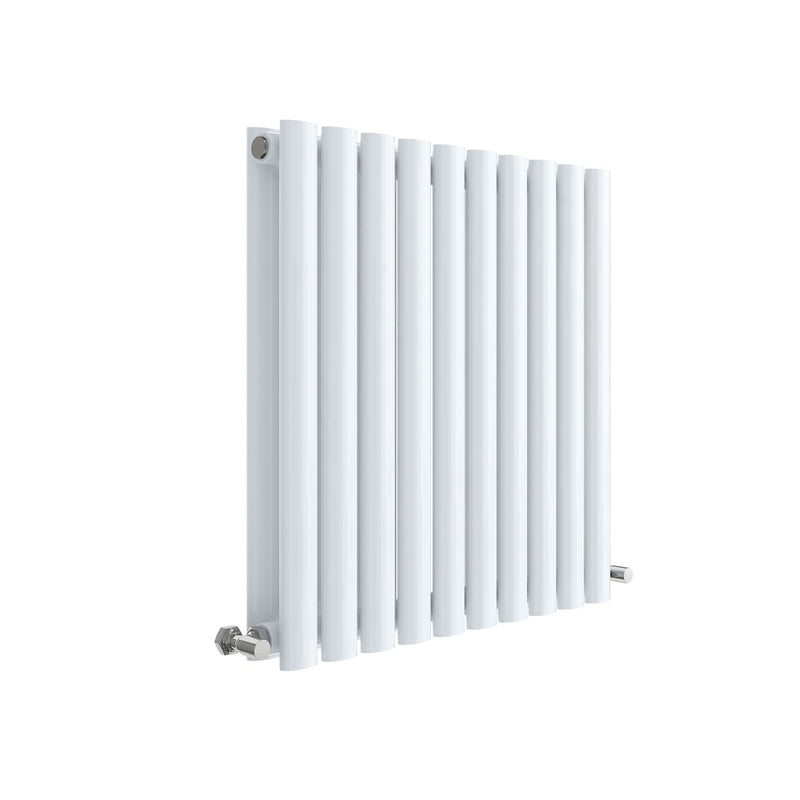 Horizontal Double Panel Radiator 600 x 586 Hudson Reed