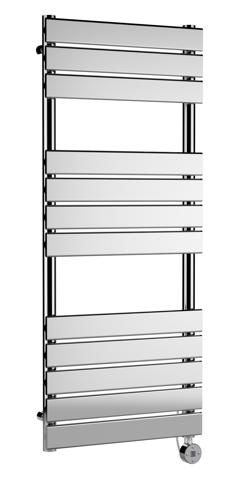 Square Flat Towel Radiator 1213x500 Hudson Reed