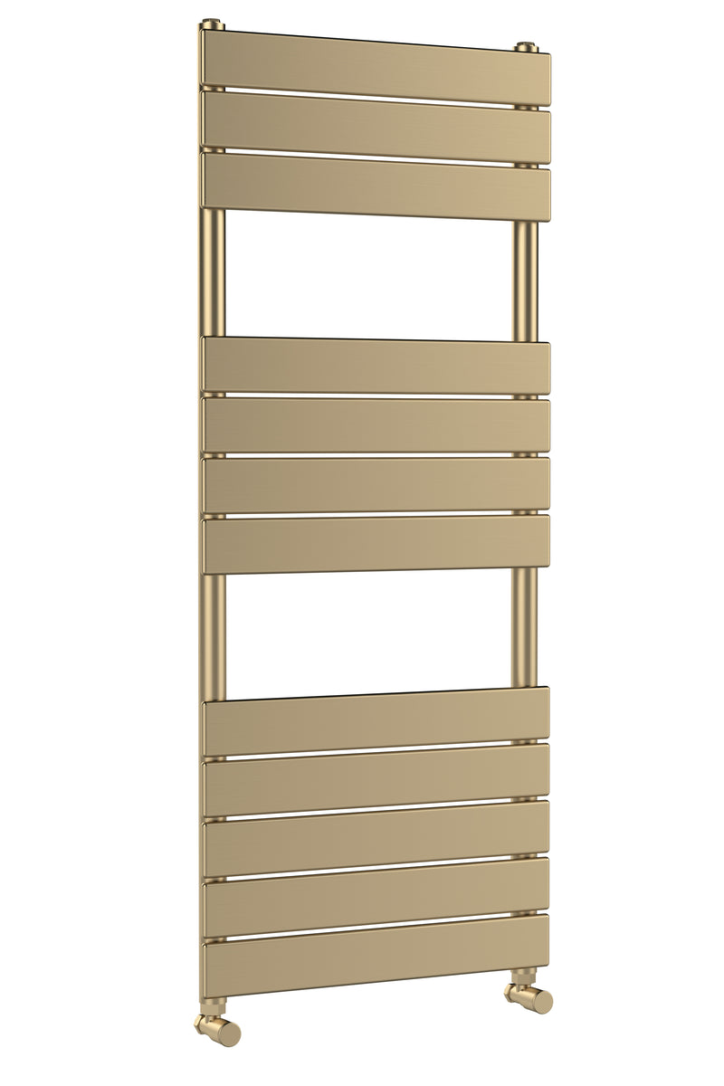 Square Flat Towel Radiator 1213x500 Hudson Reed