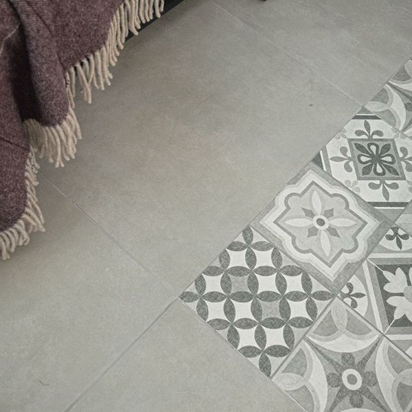 Sample - Atrium Lubeck Perla Concrete Effect - 60x60 - Sample Tile