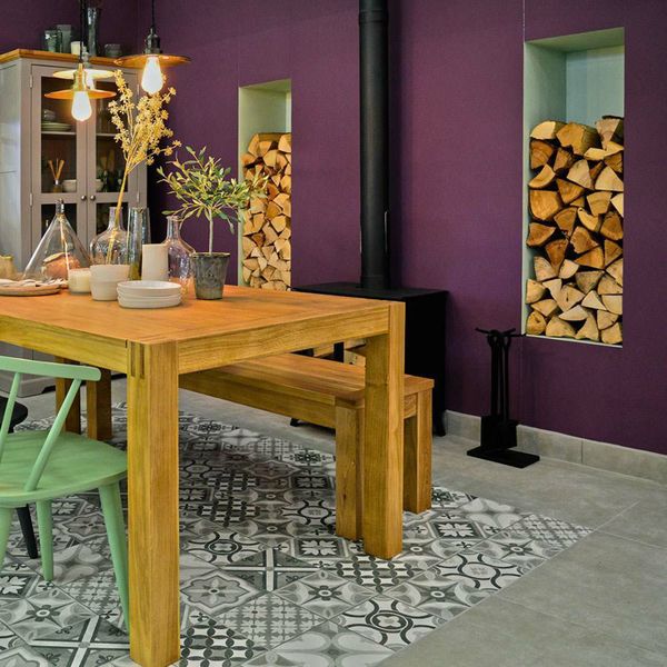 Sample - Atrium Lubeck Perla Concrete Effect - 60x60 - Sample Tile