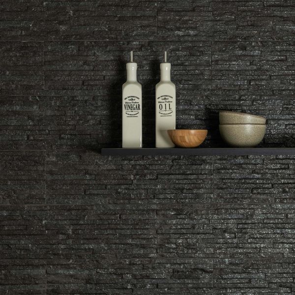 Sample - Behobia Black Tile - 170x520 - Sample Tile