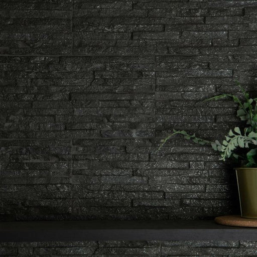 Behobia Black Tile - 170x520 - Individual Tile