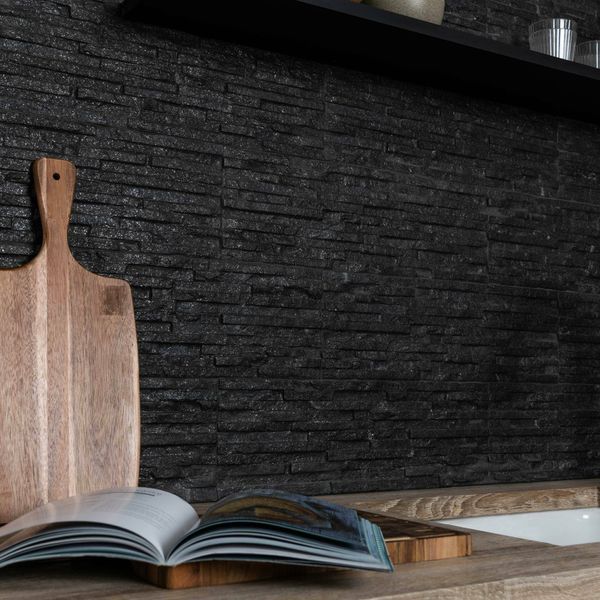 Sample - Behobia Black Tile - 170x520 - Sample Tile