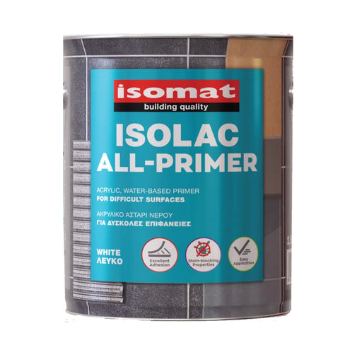 2.5L Isomat Isolac All-Primer White