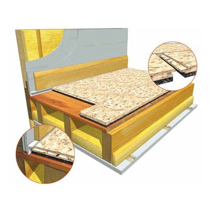 JCW Acoustic Deck 28 Insulation Board - 28mm x 600mm x 2400mm