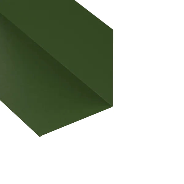 Steel Flashings - Abutment Flashing - 190mm x 190mm x 100° - Plastic Coated