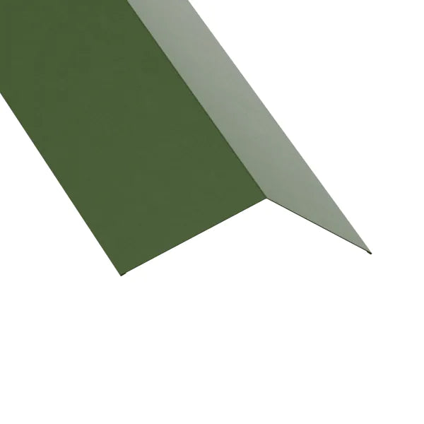 Steel Flashings - Ridge Cap - 3.0m Length - 190mm x 190mm x 120° - Plastisol Finish