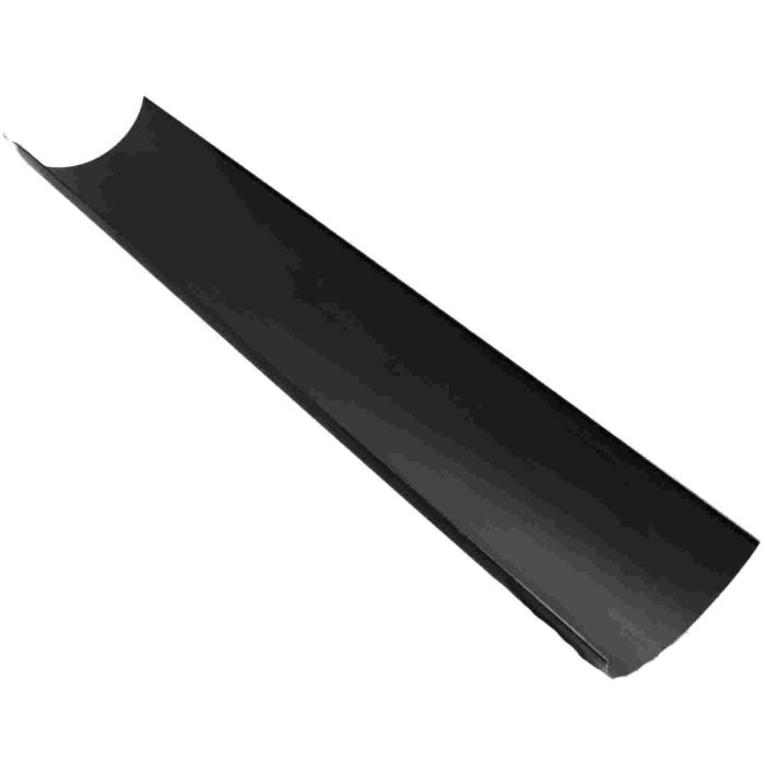 Black Commercial Gutter 170mm (4m Length)