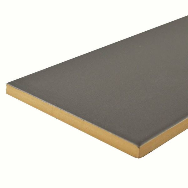 Sample - Bricks Dark Grey Matt - 30x10 - Sample Tile