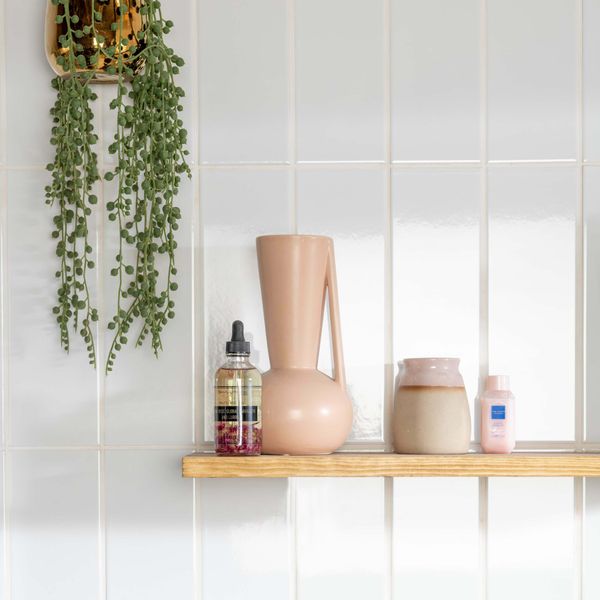 Sample - Bricks White Gloss - 30x10 - Sample Tile