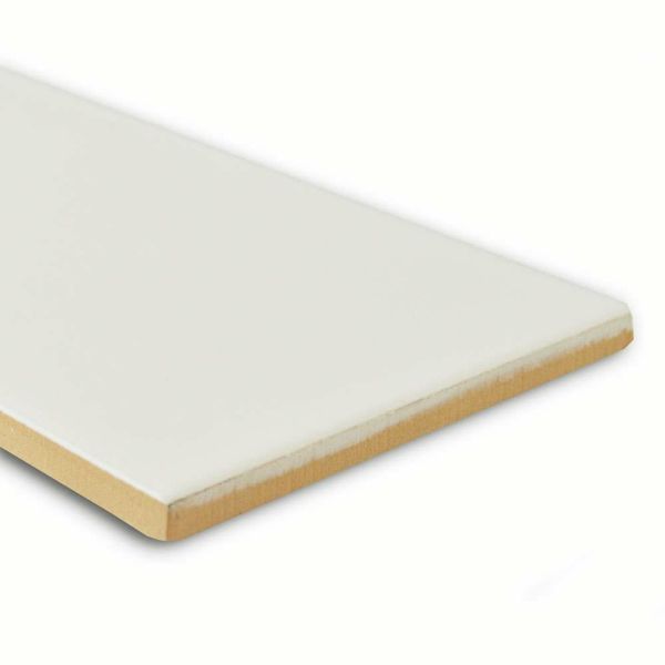 Sample - Bricks White Gloss - 30x10 - Sample Tile