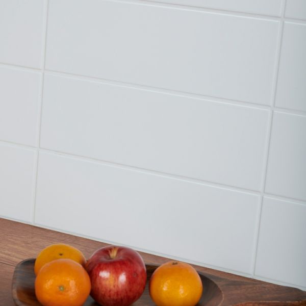 Sample - Bricks White Matt - 30x10 - Sample Tile