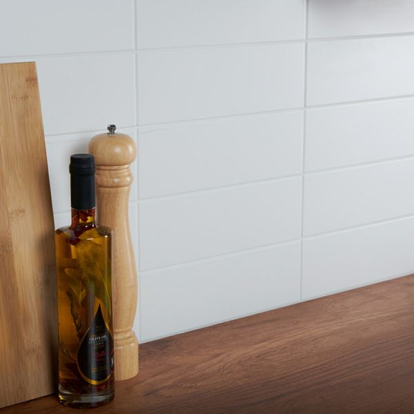 Bricks White Matt - 30x10 - Individual Tile