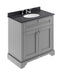 800mm Cabinet & Marble Top (3TH) Hudson Reed